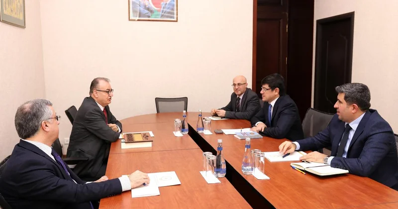 BDU da Türk Mədəniyyəti və İrsi Fondunun prezidenti ilə görüş olub