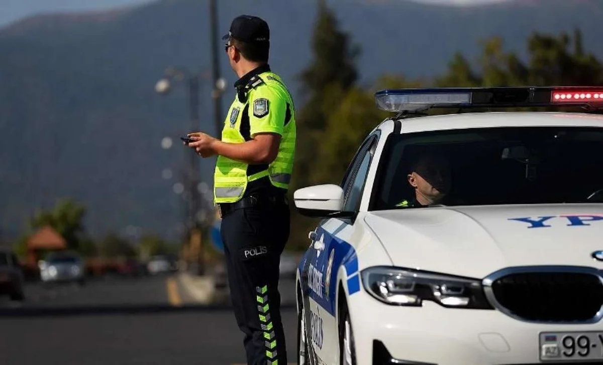 Yol polisi radara düşdü, cərimə vətəndaşa gəldi FOTO