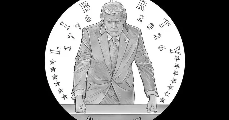 В США появится монета с изображением Трампа