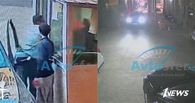 В Баку водитель избил пожилого охранника за то, что тот поздно открыл шлагбаум ВИДЕО