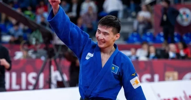Казахстанский дзюдоист завоевал золото на турнире Grand Slam в Грузии