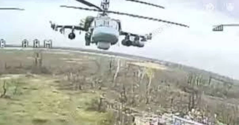 Ucuz PUA ilə bahalı helikopter vuruldu Pilotlar xilas ola bilmədi VİDEO