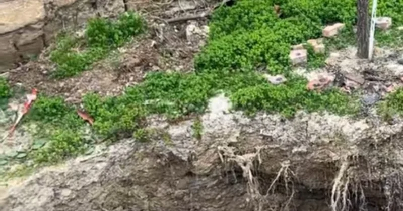 У жителей улицы Зейтун земля разверзается под ногами фото; видео