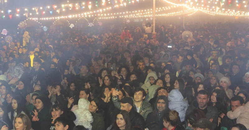 Xankəndidə bayram konserti atəşfəşanlıqla başa çatıb