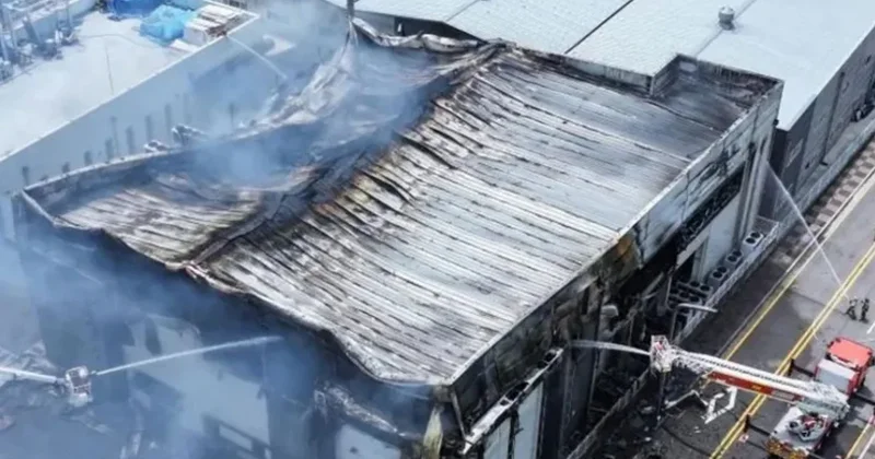 Число пострадавших при пожаре на заводе в Южной Корее увеличилось до 50 человек ОБНАРОДОВАНО