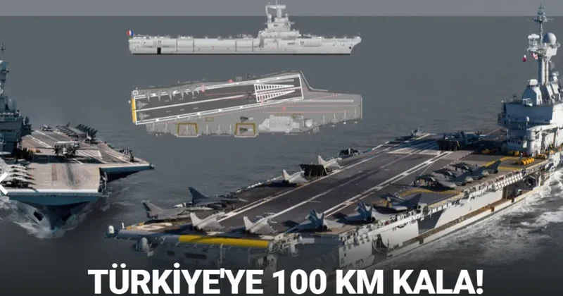 СМИ: Координаты французского авианосца раскрыли в 100 км от побережья Турции