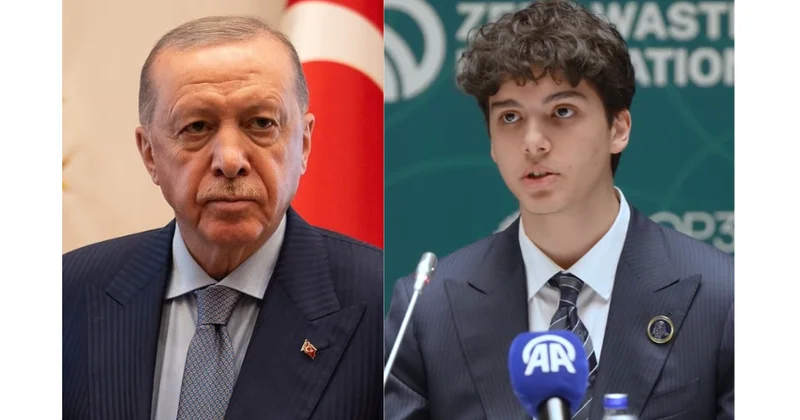 Ərdoğanın nəvəsinin çıxışı qısa zamanda gündəm oldu VİDEO