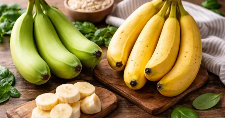 Yaşıl və sarı banan Arıqlamaq üçün hansı daha effektlidir?