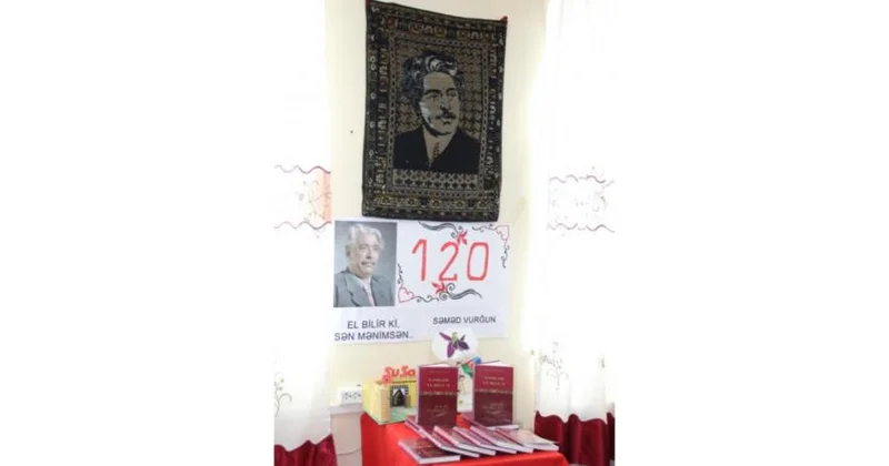 Hikmət Əliyev adına Boyat kənd tam orta məktəbində Səməd Vurğunun 120 illik yubileyinə həsr olunan tədbir keçirilib