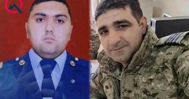 Qəzada ölən hərbçilərin FOTOSU