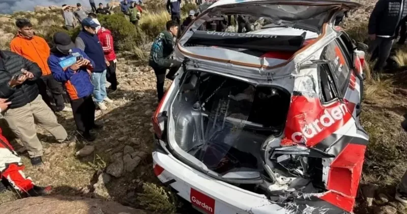 Ralli yarışında FACİƏ: Ölü və yaralılar var Anbaan VİDEO