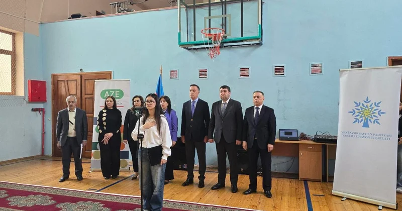 Yasamalda şahmat üzrə yarışı baş tutub FOTOLAR