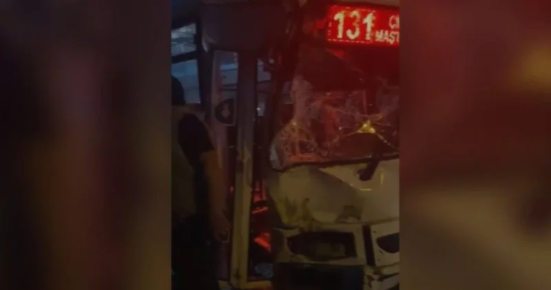 Bakıda sərnişin avtobusları toqquşdu: xəsarət alanlar var VİDEO