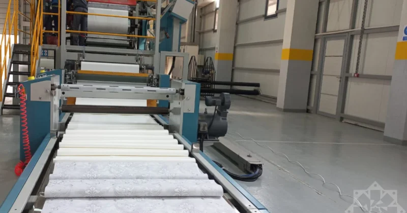 Ağdam Sənaye Parkında istehsal olunan divar kağızlarının Özbəkistana ixracına başlanılıb