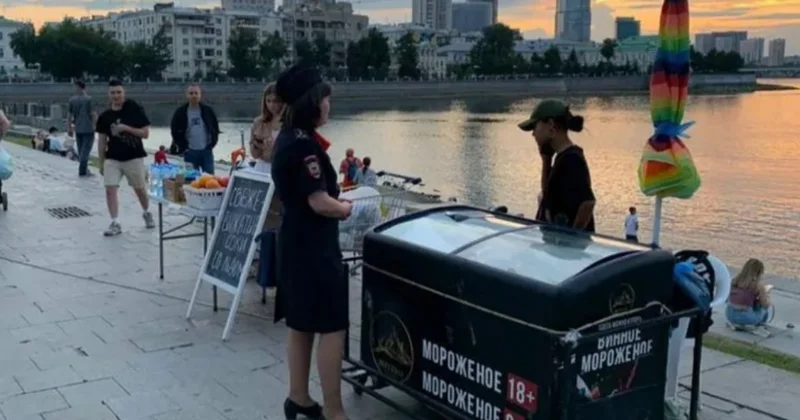 Rusiyada alkoqollu dondurma satan azərbaycanlı cərimələndi