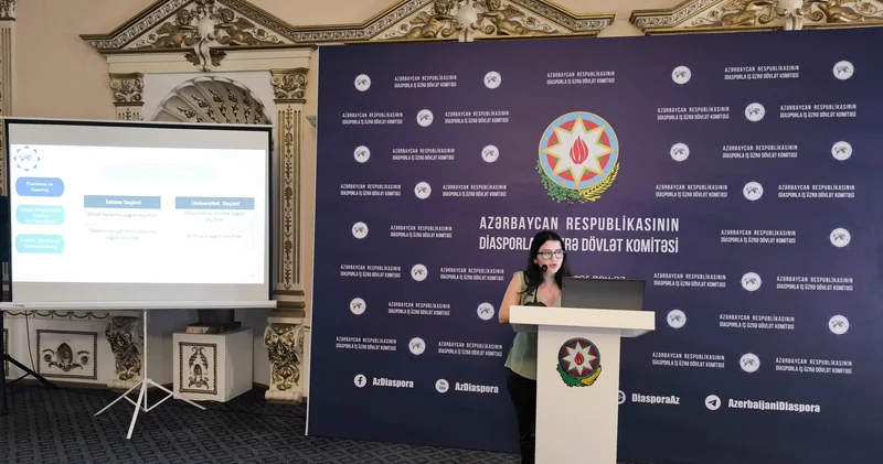 Diaspor Könüllüləri üçün xaricdə təhsillə bağlı təlim keçirilib