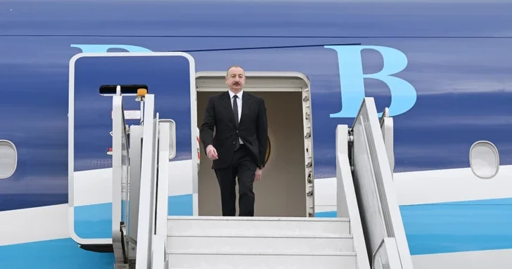 Президент Азербайджана Ильхам Алиев прибыл с рабочим визитом в Венгрию