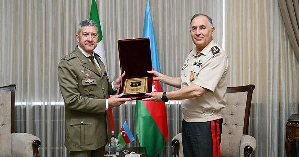 Kərim Vəliyev İtaliya nümayəndə heyətini qəbul etdi Video