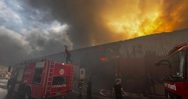 Türkiyədə fabrik YANIR