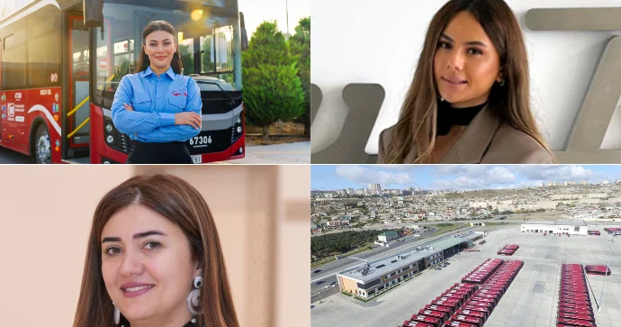 Bakıdakı avtobusları artıq qadın sürücülər də idarə edəcək RƏSMİ AÇIQLAMA FOTO