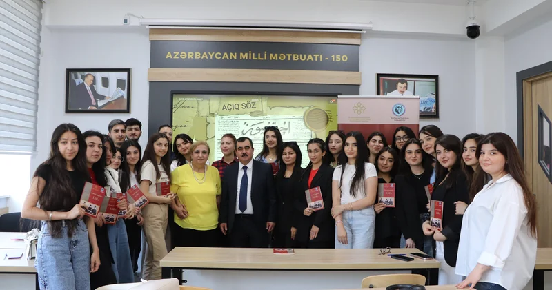 BDU da “Turan işığında 150 il” layihəsi çərçivəsində görüş keçirilib FOTO