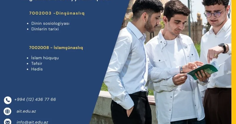 İlahiyyat İnstitutunda magistratura səviyyəsi üzrə yeni ixtisaslaşmalar açılıb