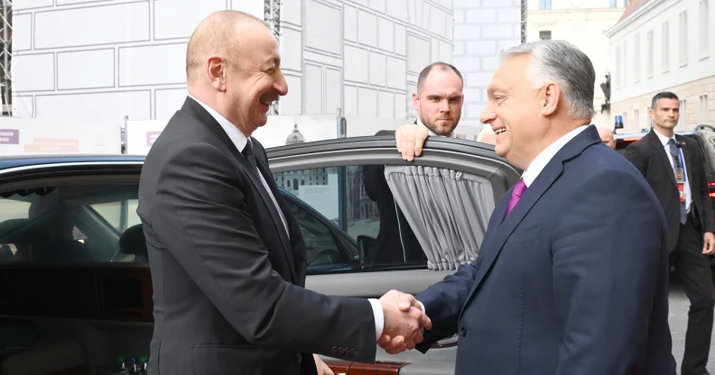 Prezident Orbanla görüşdü