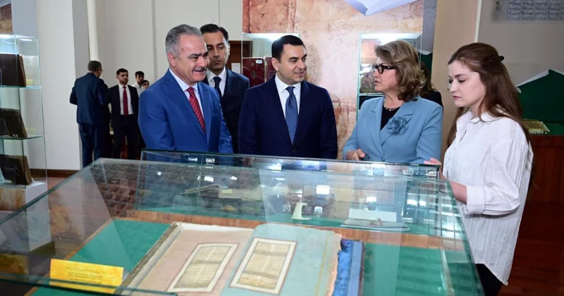 Министр культуры Азербайджана в Душанбе фото