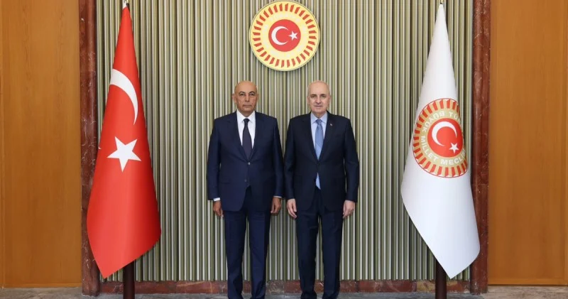 Numan Kurtulmuş Ədalət Vəliyevi qəbul edib