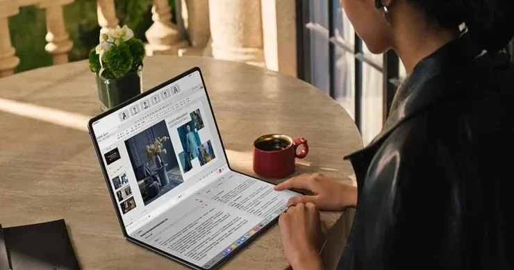 Ekranı qatlana bilən dünyanın ilk noutbuku: qiyməti nə qədərdir?