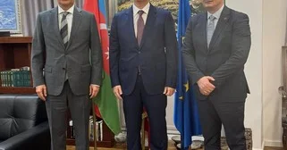 Azərbaycan və Albaniya ali audit üzrə Anlaşma Memorandumu imzalayıb FOTOLAR