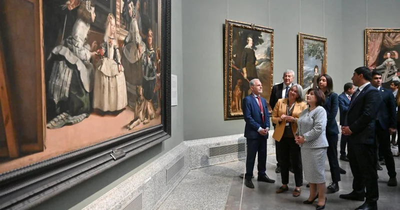 Milli Məclisin nümayəndə heyəti Madriddə Prado muzeyində olub