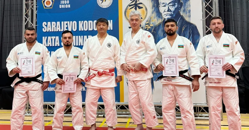 Azərbaycanın kata ekspertləri Sarayevoda kodokan seminarında iştirak ediblər FOTO