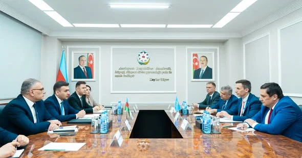 Ədliyyə Nazirliyində Avropa Şurası Yerli və Regional Hakimiyyətlər Konqresinin nümayəndə heyəti ilə görüş keçirilib