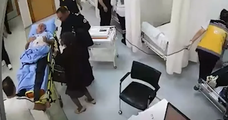 Ürəyi dayanan professor həyata belə qaytarıldı ANBAAN GÖRÜNTÜLƏR