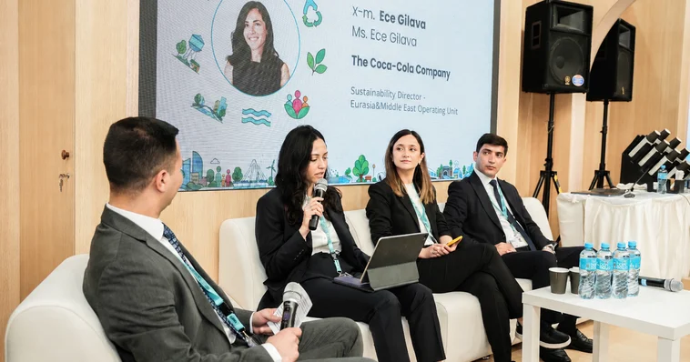 EcoHub WUF13 çərçivəsində su dayanıqlılığına həsr olunmuş tədbir keçirib FOTO