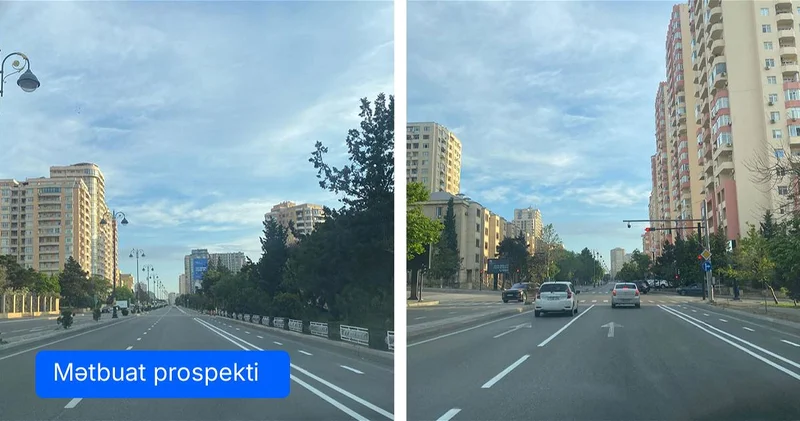 В Баку появились новые полосы для микромобильности ФОТО