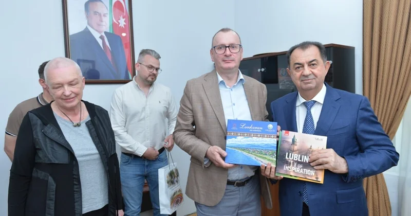 Lənkəran və Lublin arasında bəzi məsələlər müzakirə edildi FOTOLAR