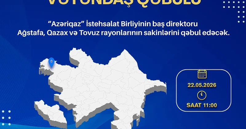 Azər Məmmədov Ağstafada vətəndaş qəbulu keçirəcək
