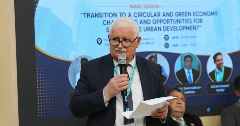 Umud Mirzəyev: Yaşıl və sirkulyar iqtisadiyyat gələcəyin şəhərlərinin yeni fəlsəfəsidir