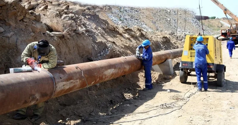 Masazırda təmir zamanı qaz xətti zədələndi, qəsəbə qazsız qaldı