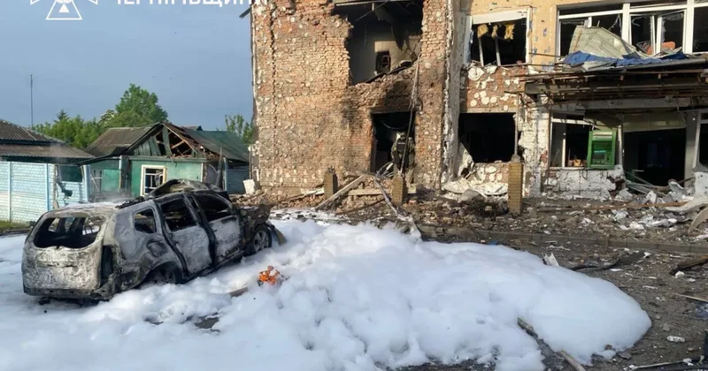 Увеличилось число жертв в результате ракетных ударов по Прилукам ФОТО