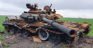 Ukraynada Rusiya tank itkiləri Amerika hərbçilərini şoka saldı...