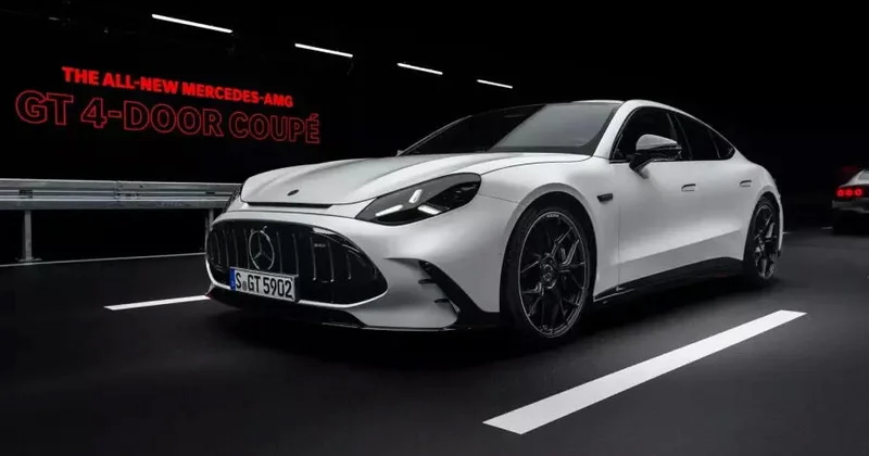 Mercedes AMG представил 1153‑сильное купе GT с тремя моторами и запасом хода