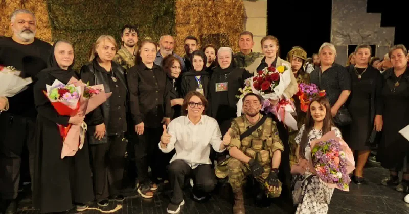 Gəncə Dövlət Milli Dram Teatrında “Gülüstan” adlı yeni səhnə əsərinin premyerası gerçəkləşib