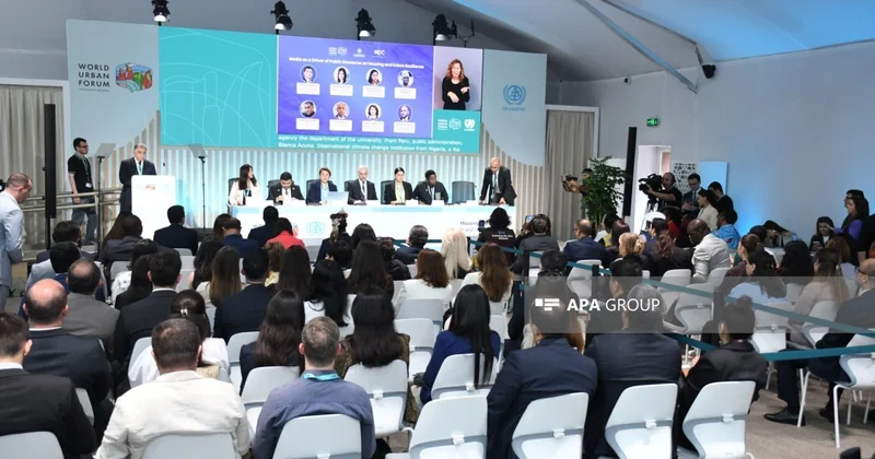 WUF13 də urban dayanıqlılıq və media mövzusunda tədbir keçirilib