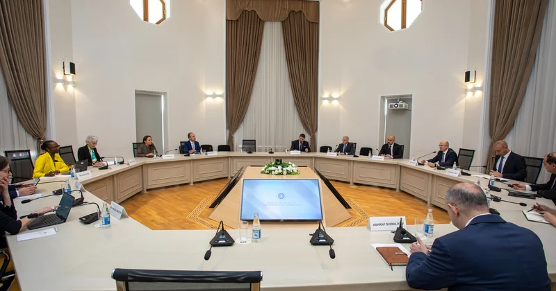 Energetika naziri Dünya Bankı Qrupunun vitse prezidenti ilə görüşüb
