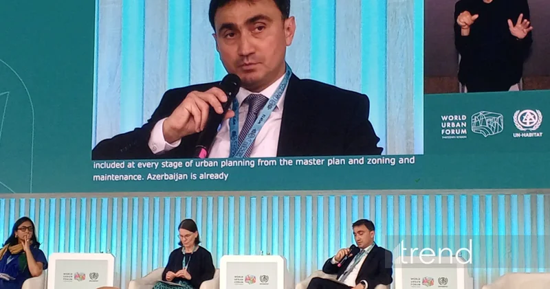 Азербайджан внедряет природоориентированные решения в городское развитие замминистра