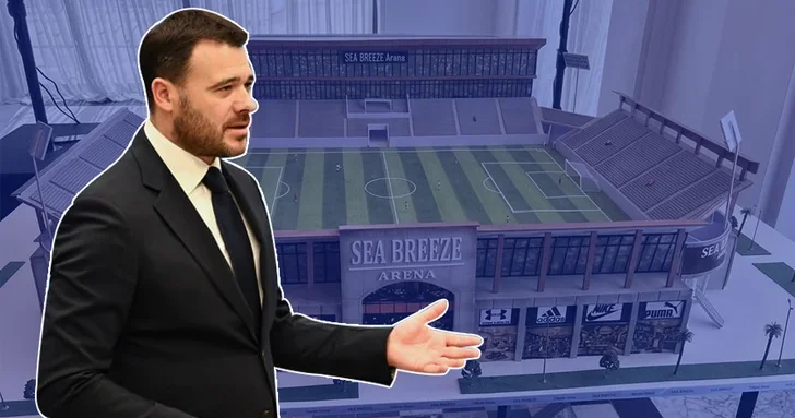 Эмин Агаларов представил проект стадиона на бакинском побережье