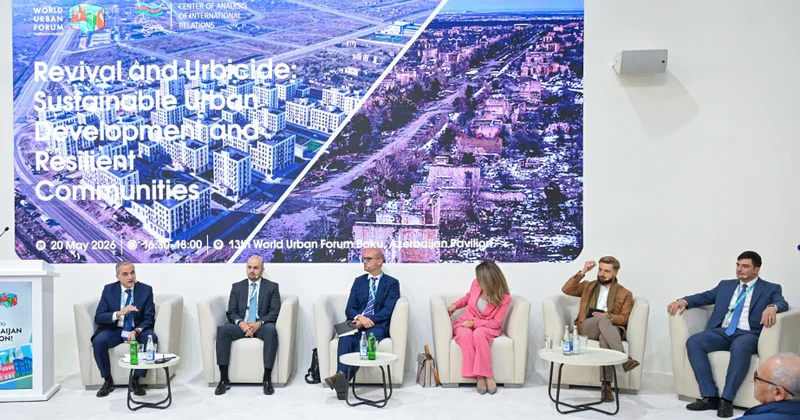 WUF13 də beynəlxalq panel sessiya Dirçəliş və urbisid: Dayanıqlı şəhərsalma və davamlı icmalar” YENİLƏNİB